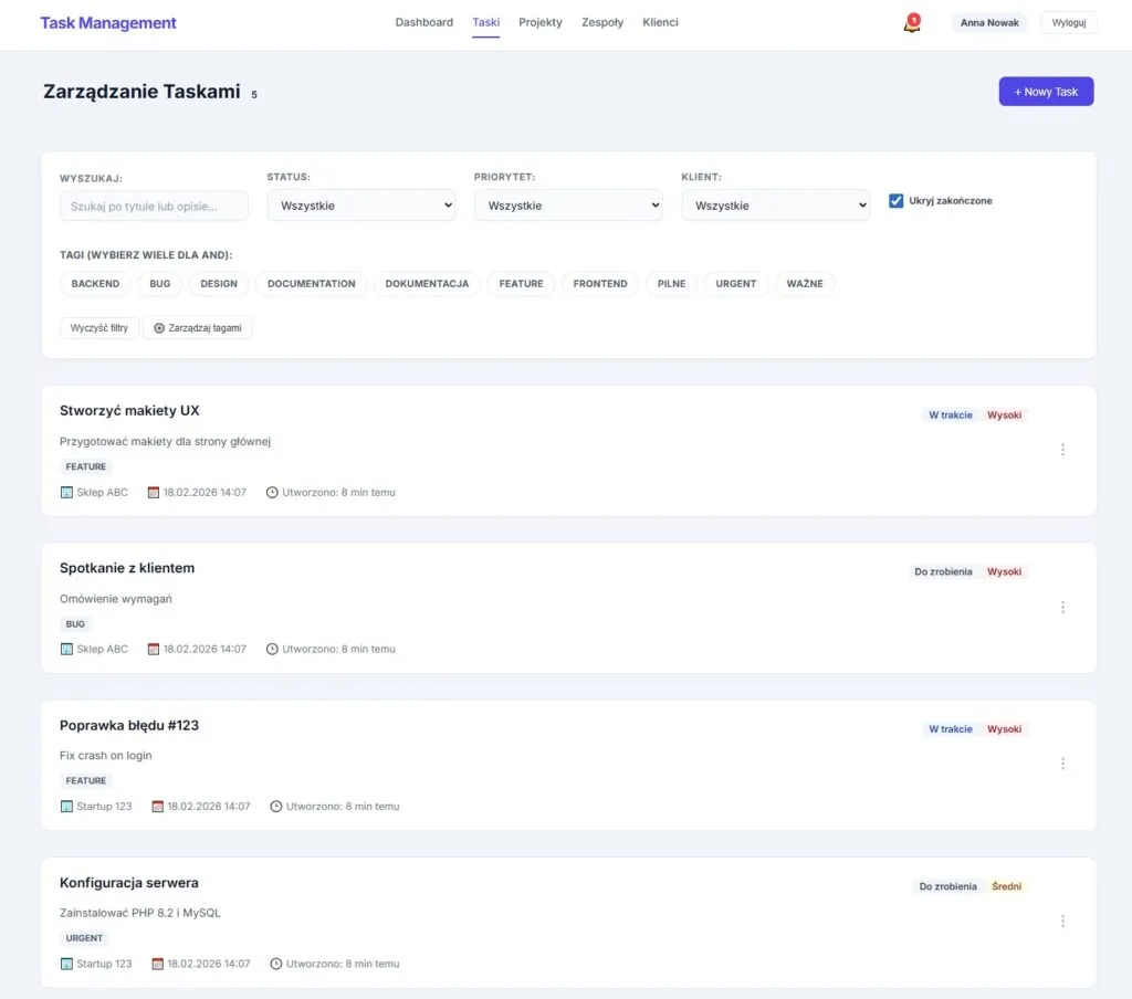 Task manager